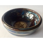 Offering Bowl Blue with pentacle Wyn Abbot